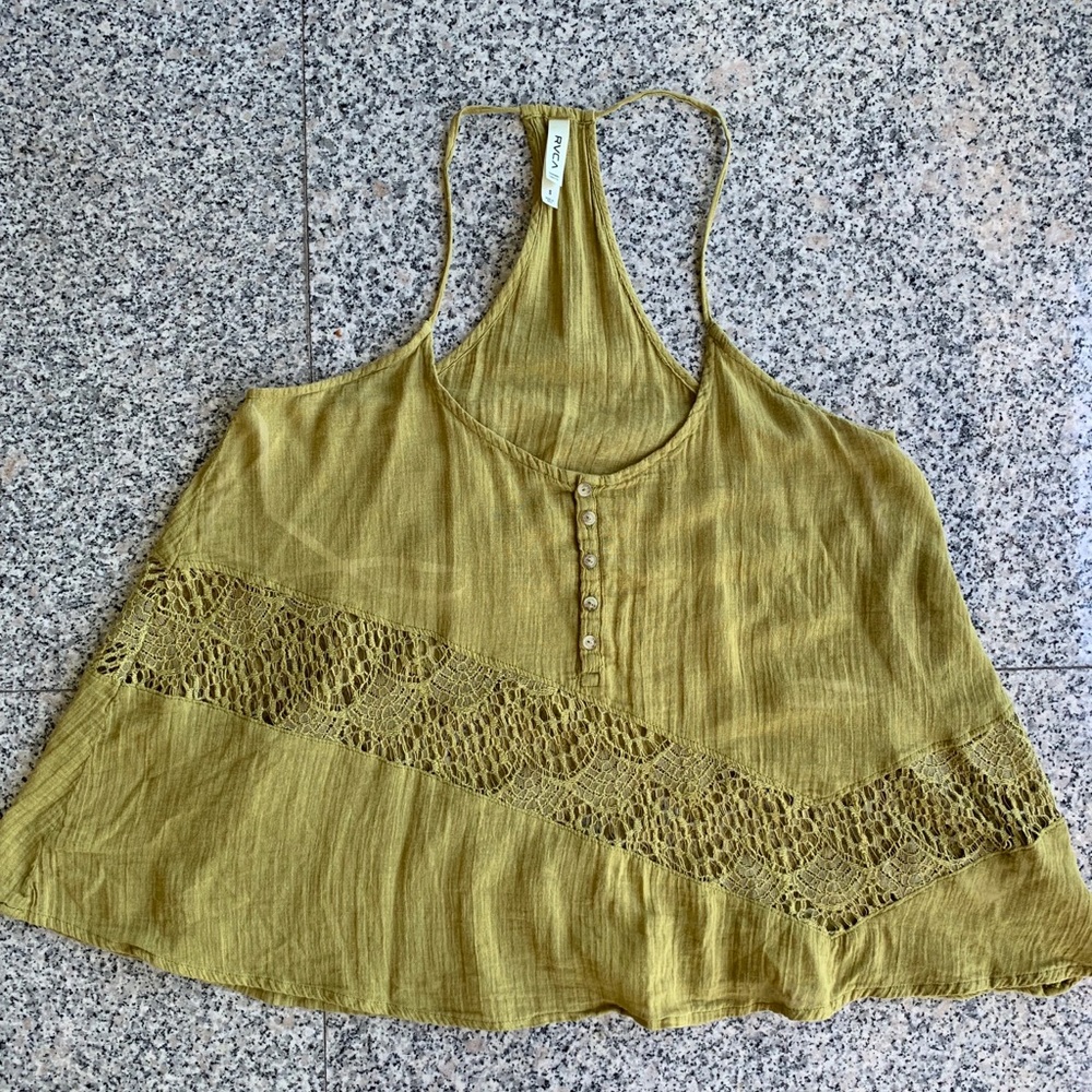 Green RVCA tank